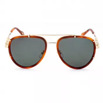 JUST CAVALLI unisex-aurinkolasit SJC029V5701GZ mustat kehykset harmaat liukuvärilinssit 57/17/140 mm