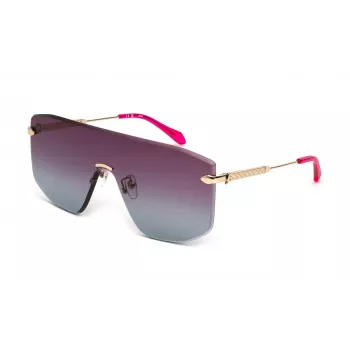 JUST CAVALLI unisex-aurinkolasit SJC111-99300Y Oversized musta kehys harmaat linssit 99/00/140 mm