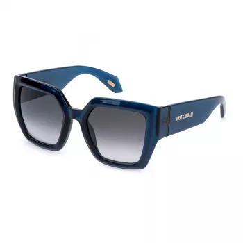 Just Cavalli naisten aurinkolasit SJC148-5207FK ruskea havanna liukuväri 52mm