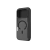 JUST MUST CHAMPION II FLIP CASE MAGSAFE iPhone 17 Pro, musta