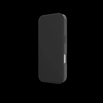 JUST MUST CHAMPION II MAGSAFE FLIP CASE kotelo iPhone 17 -laitteelle, musta