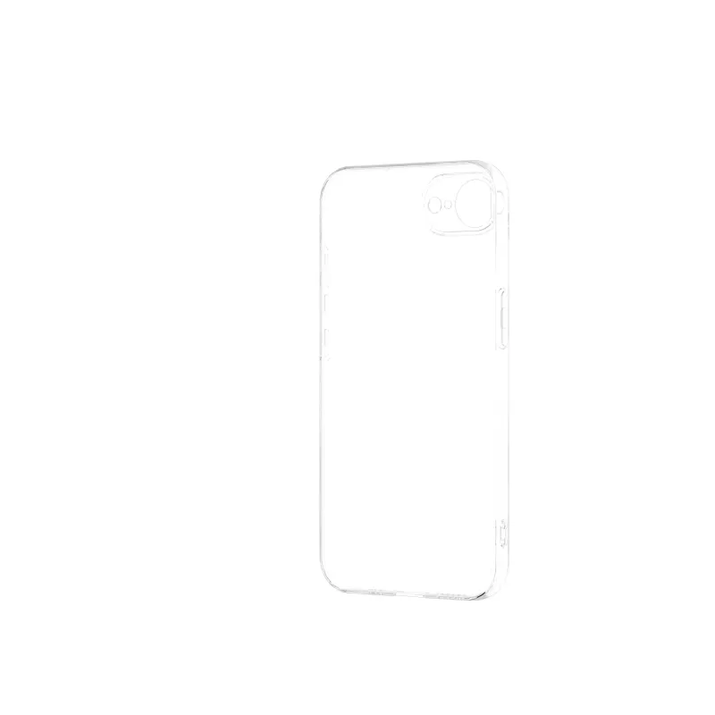 JUST MUST JM ANTI-BACTERIA TPU -kotelo iPhone 16e -laitteelle kirkas