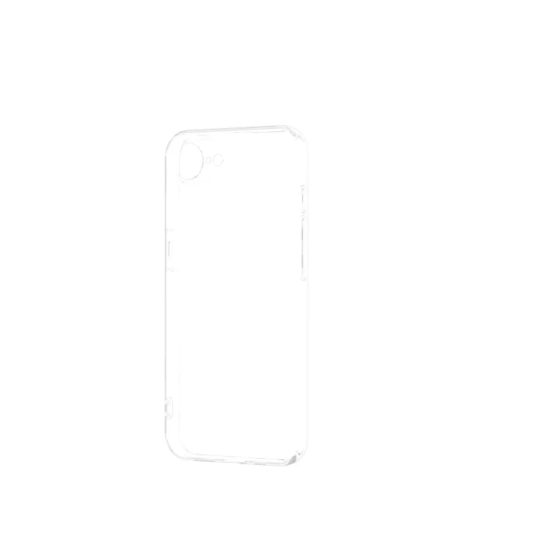 JUST MUST JM ANTI-BACTERIA TPU -kotelo iPhone 16e -laitteelle kirkas