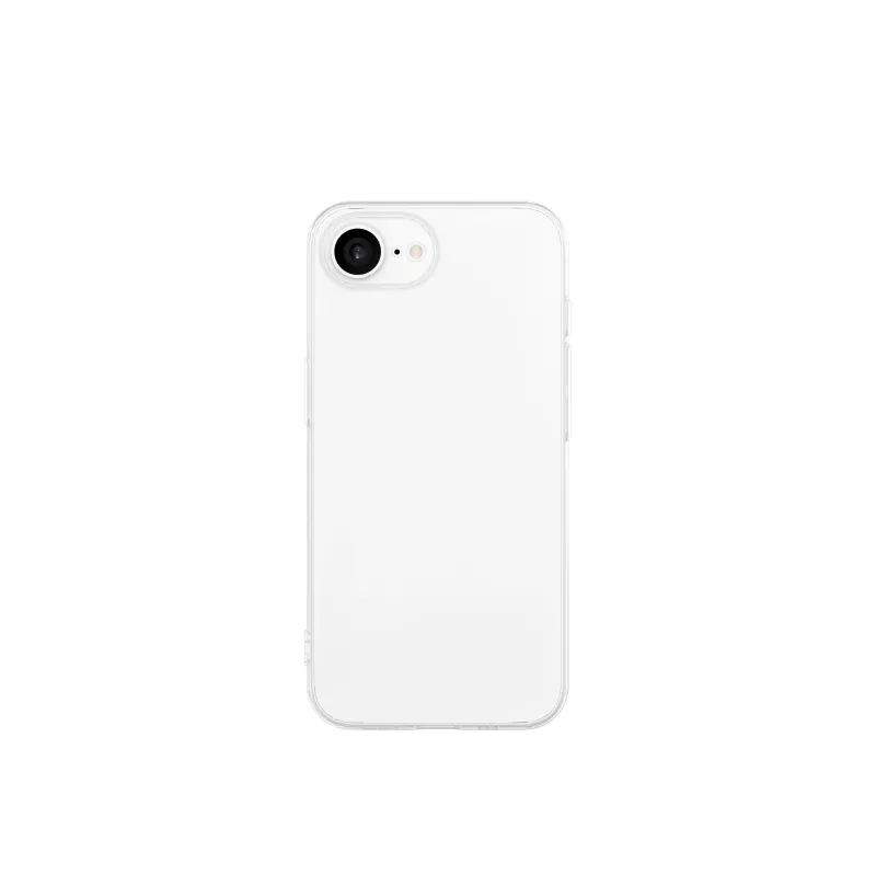 JUST MUST JM ANTI-BACTERIA TPU -kotelo iPhone 16e -laitteelle kirkas