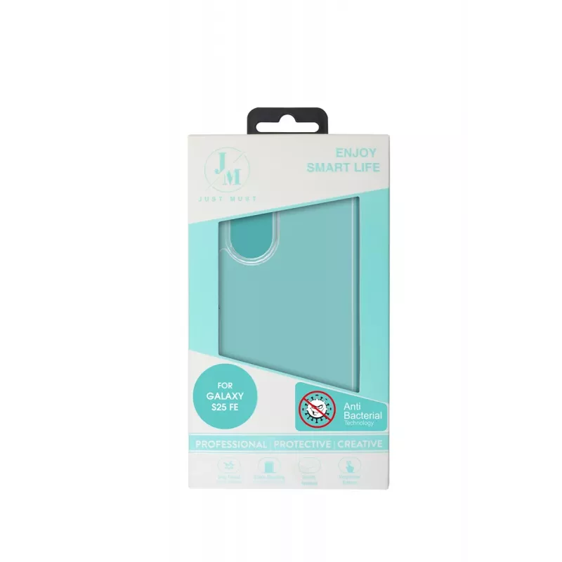 JUST MUST JM ANTI-BACTERIA TPU Galaxy S25 FE Clear