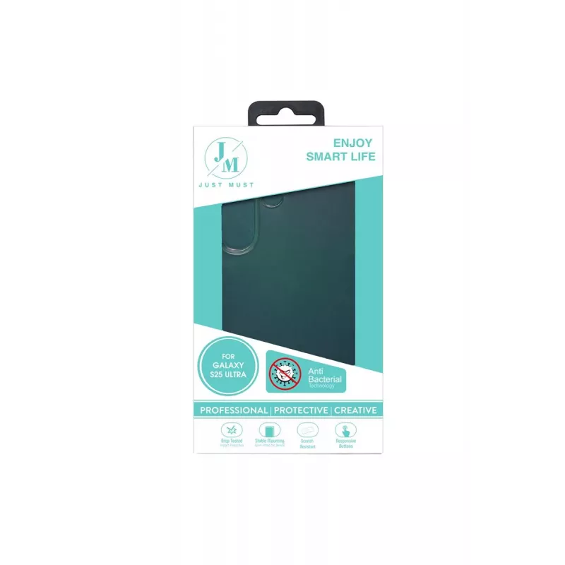 JUST MUST JM ANTI-BACTERIA TPU Galaxy S25 Ultra Clear
