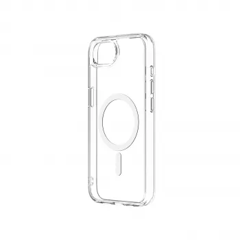 JUST MUST JM Crystal MagSafe-yhteensopiva iPhone 16e/17e Clear