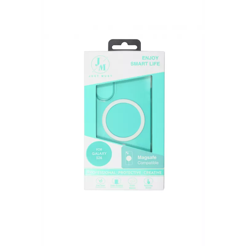 JUST MUST JM Crystal MagSafe Galaxy S26 kirkas