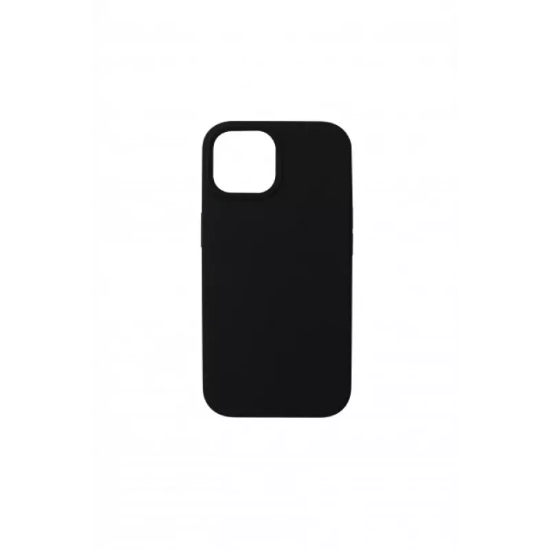 JUST MUST JM MAGSAFE REGULAR DEFENSE SILICONE iPhone 15 Plus musta