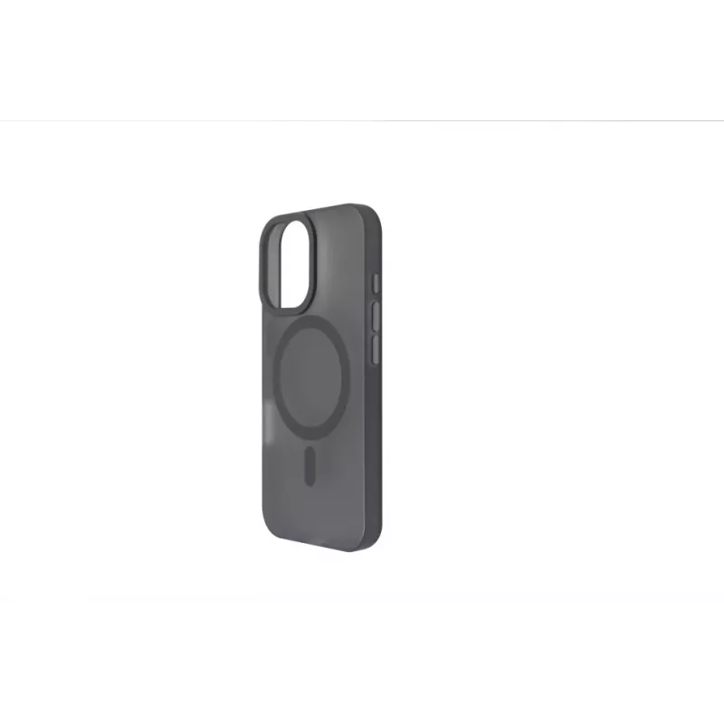 JUST MUST JM MAGSAFE SILK FROST I iPhone 16 Pro -puhelimeen, musta