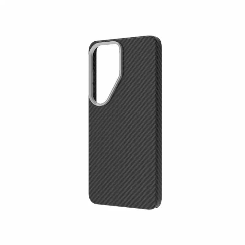 JUST MUST JM PLATINUM CARBON MagSafe-yhteensopiva Galaxy S26 Ultra musta