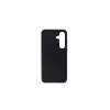 JUST MUST JM Regular Defense silikoninen takakotelo Samsung Galaxy S25:lle – musta