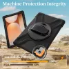 JUST MUST JM Rugged Case Grip Samsung Galaxy Tab A11+ kantohihnalla musta