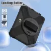 JUST MUST JM Rugged Case Grip Samsung Galaxy Tab Active Pro/Active4 Pro/Active5 Pro:lle käsilenkillä musta