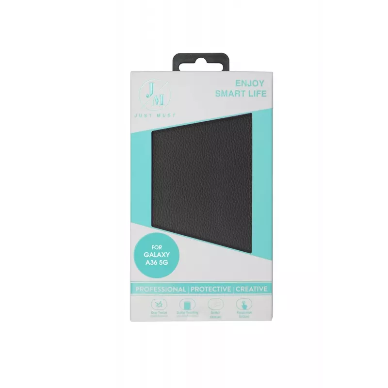JUST MUST JM STAND FLIP CASE Galaxy A36, musta