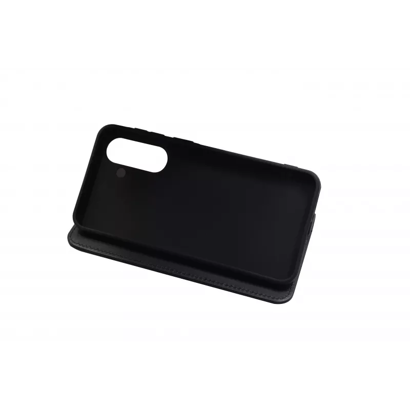 JUST MUST JM STAND FLIP -kotelo Galaxy A37:lle, musta