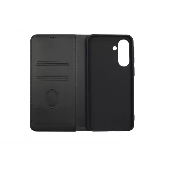 JUST MUST JM STAND FLIP CASE Galaxy A57 -puhelimelle, musta