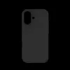 JUST MUST REGULAR DEFENSE SILICONE MagSafe-yhteensopiva iPhone 17 musta