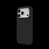 JUST MUST REGULAR DEFENSE SILICONE MAGSAFE-yhteensopiva iPhone 17 Pro musta