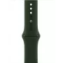 Just Must Universal JM nestemäinen silikonikotelo Apple Watch -rannekkeelle 38/40/41 oliivinvihreä