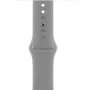 Just Must Universal JM LIQUID SILICONE -kotelo Apple Watch -rannekkeelle 42/44/45 vaaleanharmaa