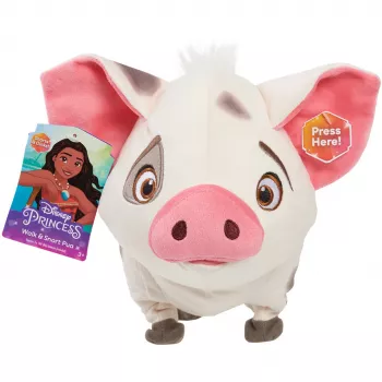 JUST PLAY Disney Moana Walk & Snort Pua interaktiivinen elektroninen pehmolelu