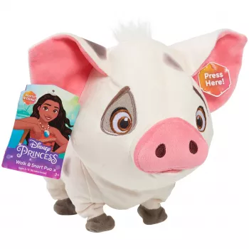 JUST PLAY Disney Moana Walk & Snort Pua interaktiivinen elektroninen pehmolelu