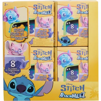 Just Play Disney Stitch Attachmeez keräilyfiguuri (satunnainen)