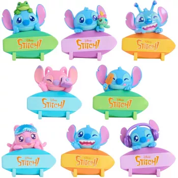 Just Play Disney Stitch Attachmeez keräilyfiguuri (satunnainen)