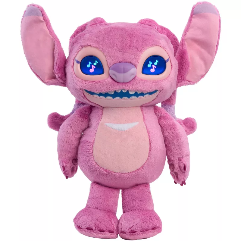 Just Play Disney Stitch Many Moods Angel -pehmolelu - pinkki - 17,8 cm
