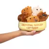 JUST PLAY Emotional Support Capybaras pehmolelu 7 tuumaa ruskea/vaaleanruskea