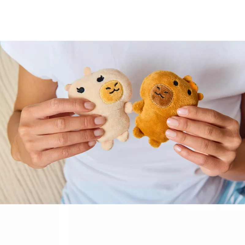 JUST PLAY Emotional Support Capybaras pehmolelu 7 tuumaa ruskea/vaaleanruskea