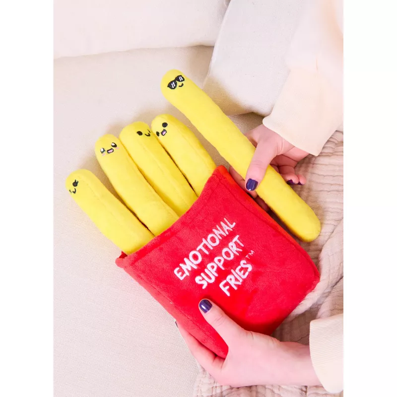 Just Play Emotional Support Fries pehmolelu