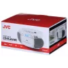 JVC RC-E451W kannettava CD-soitin FM/AM-radiolla, AUX-tulolla, Bass Boost, valkoinen