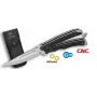 K25 02263 balisong-perhosveitsi CNC-terä kuulalaakeri