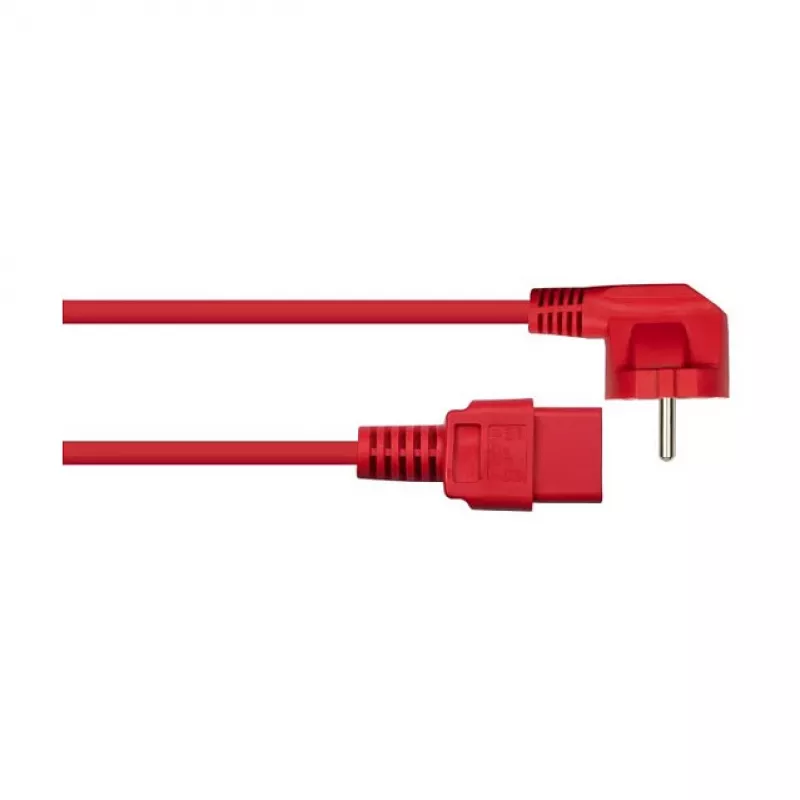 KABELMEISTER SK0190-R018 virtajohto Schuko - IEC C13 1,8 m musta