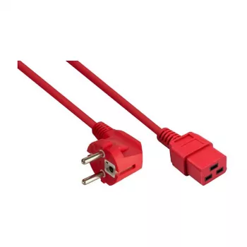 KABELMEISTER SK0190-R018 virtajohto Schuko - IEC C13 1,8 m musta