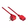 KABELMEISTER SK0190-R018 virtajohto Schuko - IEC C13 1,8 m musta