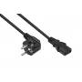 KABELMEISTER SK1430-S050 kylmälaitejatkokaapeli C14 - C13, 5 m, musta, 1,00 mm²
