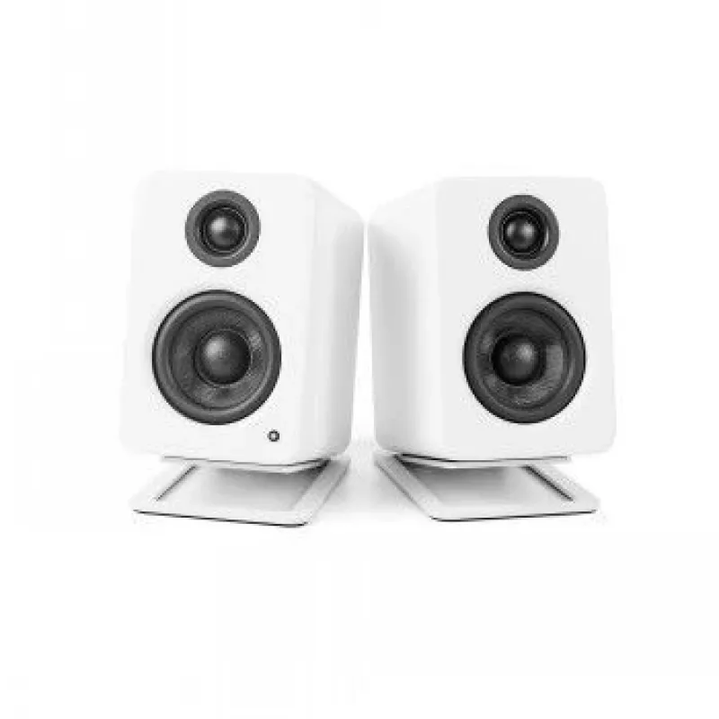 Kanto Audio S2W pöytäkaiutintelineet pienille kaiuttimille - valkoinen (pari)