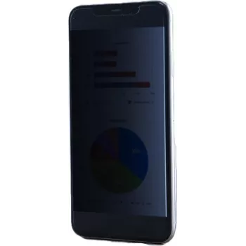 KAPSOLO 2-suuntainen näkösuojakalvo Apple iPhone 14 Pro:lle, itseliimautuva PET-kalvo, heijastuksenesto, naarmuuntumaton, sormenjälkiä hylkivä, läpinäkyvä KAP13011