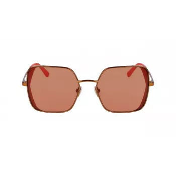 KARL LAGERFELD KL340S-800 naisten aurinkolasit - musta asetaattikehys, harmaat polykarbonaattilinssit, 56 mm