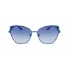 KARL LAGERFELD KL341S-400 naisten perhos-aurinkolasit sininen liukuväri 56 mm