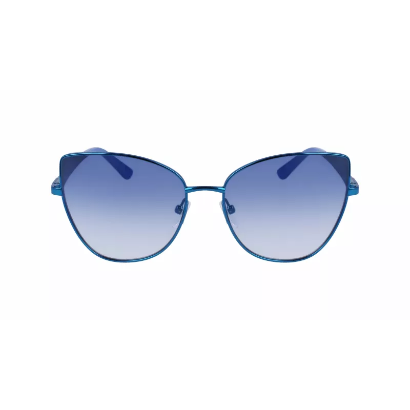 KARL LAGERFELD KL341S-400 naisten perhos-aurinkolasit sininen liukuväri 56 mm