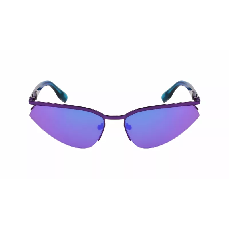 KARL LAGERFELD KL352S6117500 unisex suorakaiteen muotoiset aurinkolasit musta/harmaa 61 mm