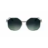 KARL LAGERFELD KL358S-041 naisten aurinkolasit - mustat kehykset, harmaat linssit, 57 mm
