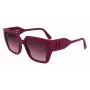 KARL LAGERFELD KL6098S-501 naisten kulmikkaat asetaatti-aurinkolasit 52 mm