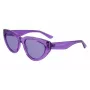 KARL LAGERFELD KL6100S-516 naisten aurinkolasit - asetaattikehys, harmaat linssit, 54 mm