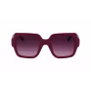 KARL LAGERFELD KL6104SR-501 naisten kulmikkaat aurinkolasit musta/harmaa 53mm