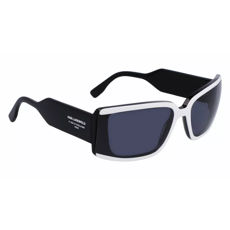 KARL LAGERFELD KL6106S-6 unisex-aurinkolasit 64/19/135 mm musta harmaa